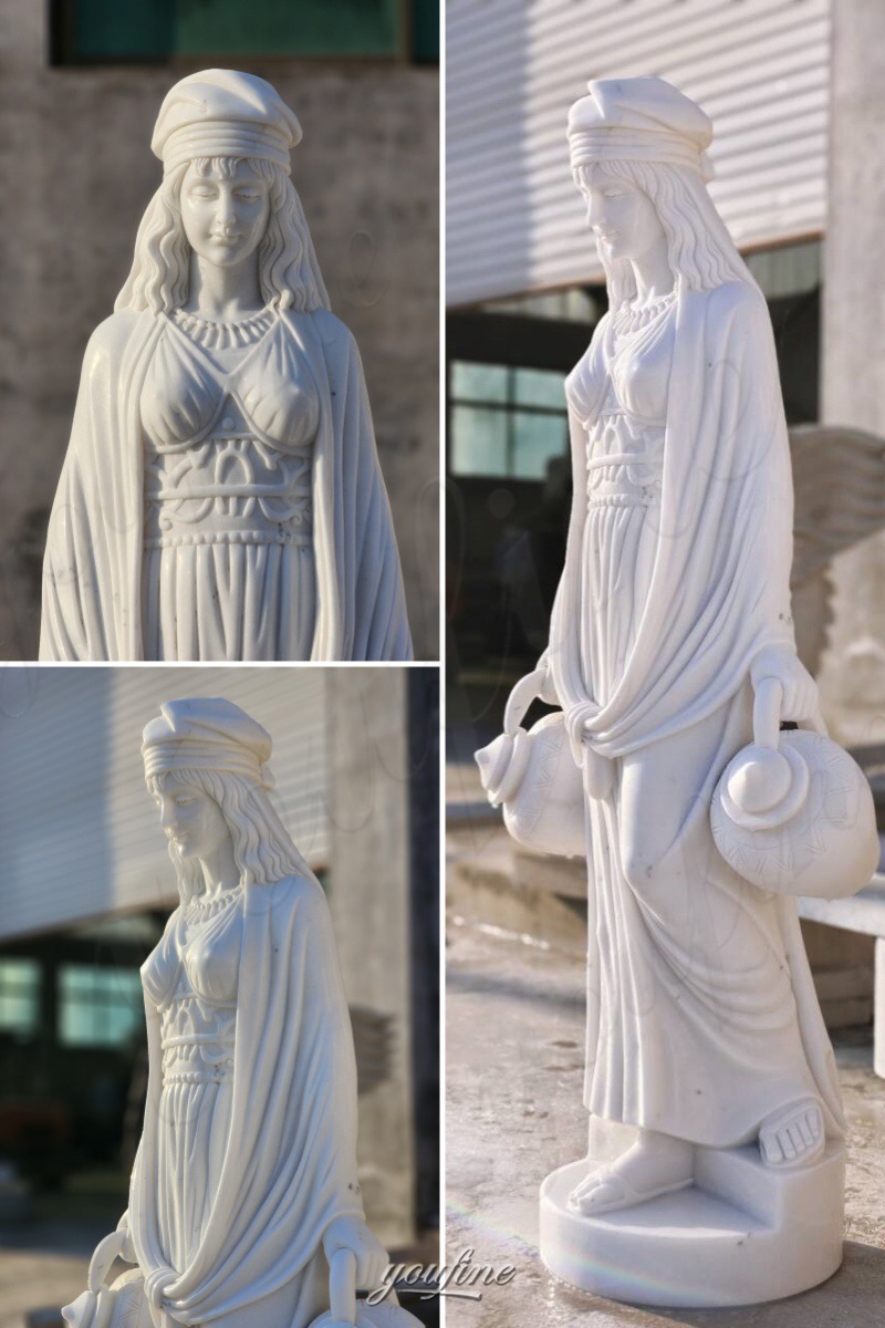 marble garden statue details