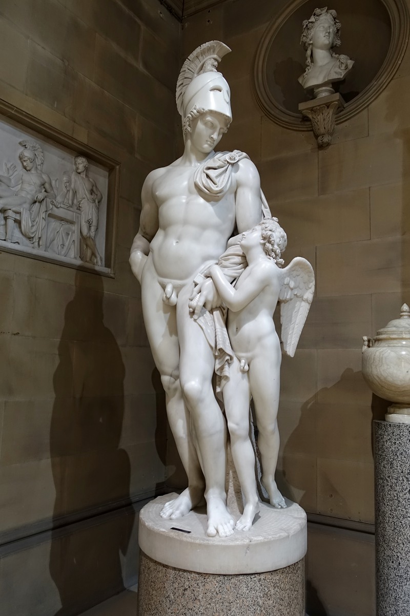marble Mars sculpture