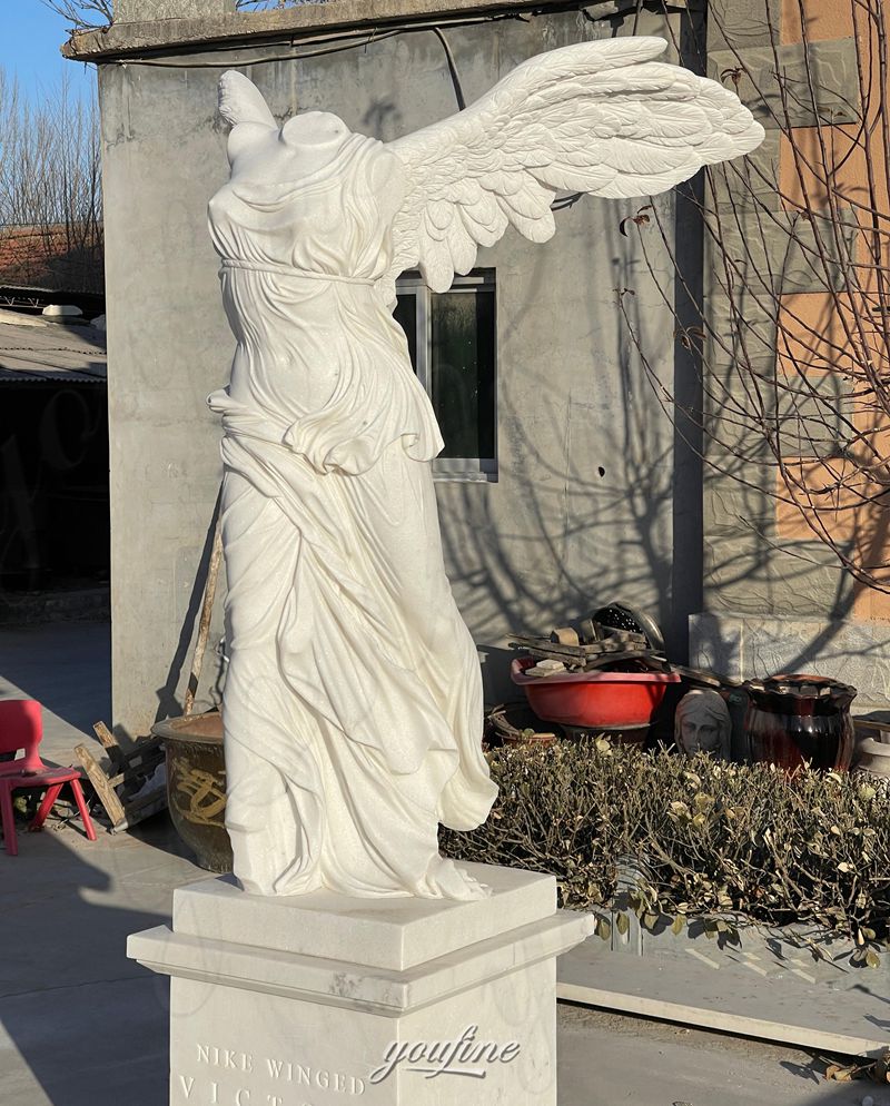 marble winged victory of Samothrace