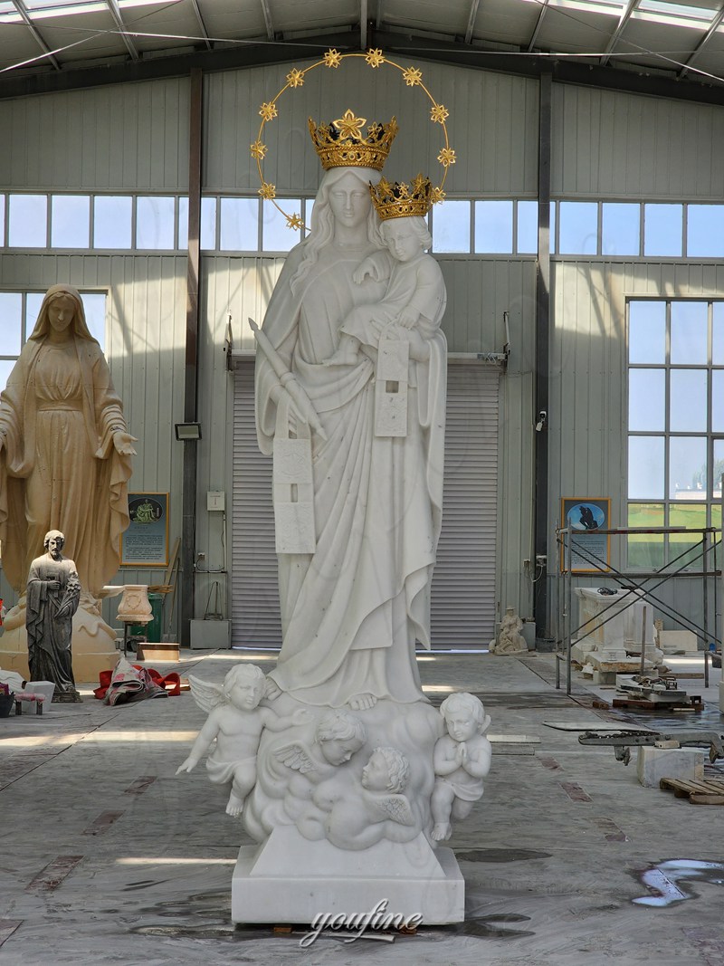 Our Lady of Carmel sculpture