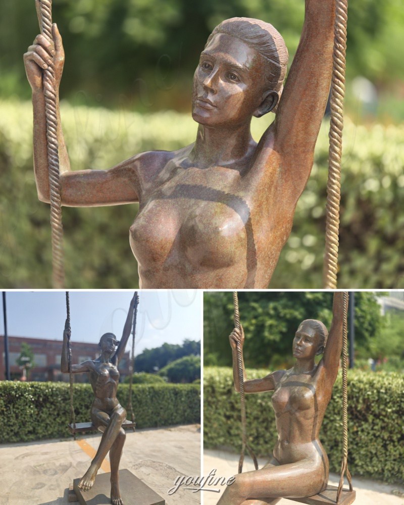 swing sculpture detail