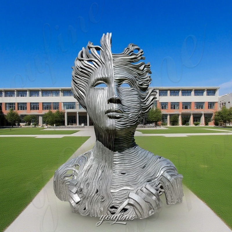 abstract human body sculpture