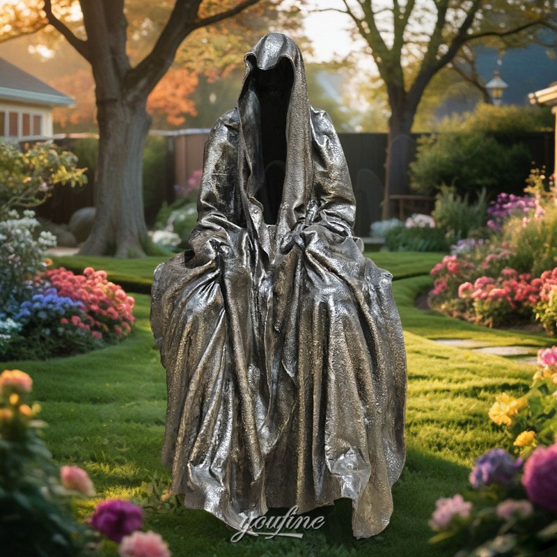 bronze reaper statue