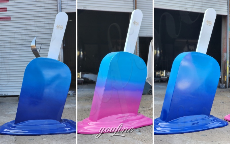 custom melting ice cream sculpture