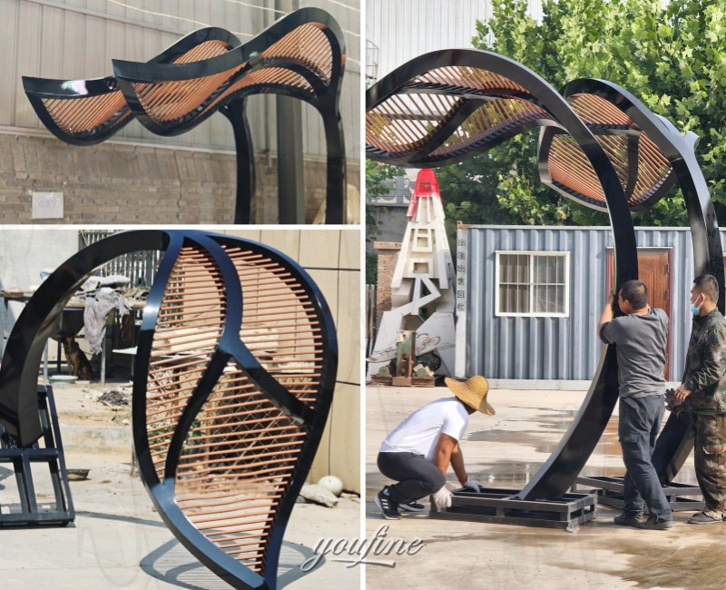finished shade sculpture
