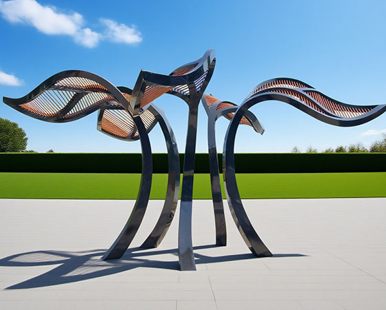 large canopy sculpture