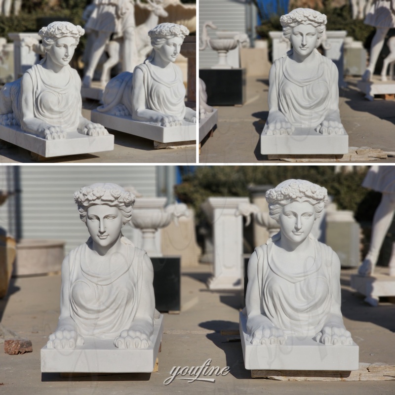 marble sphinx in stock