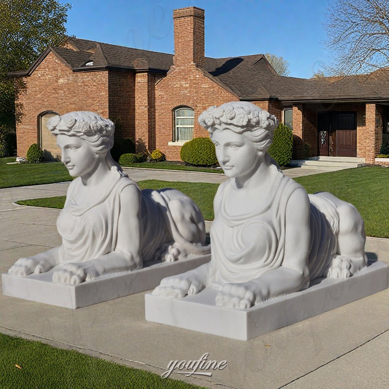 marble sphinx statues