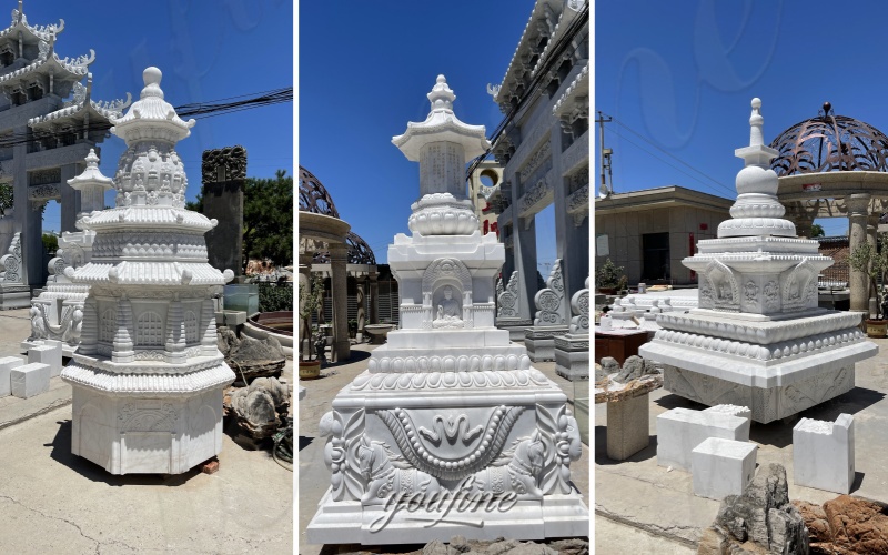 marble stupa in stock