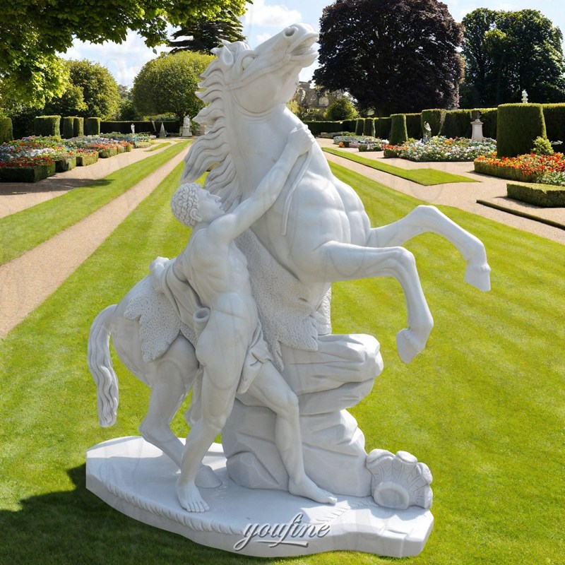 Marly Horses Louvre sculpture