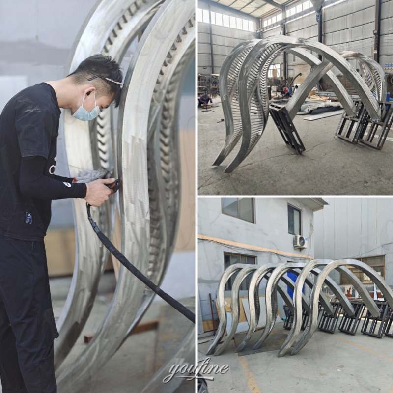 shade sculpture production process