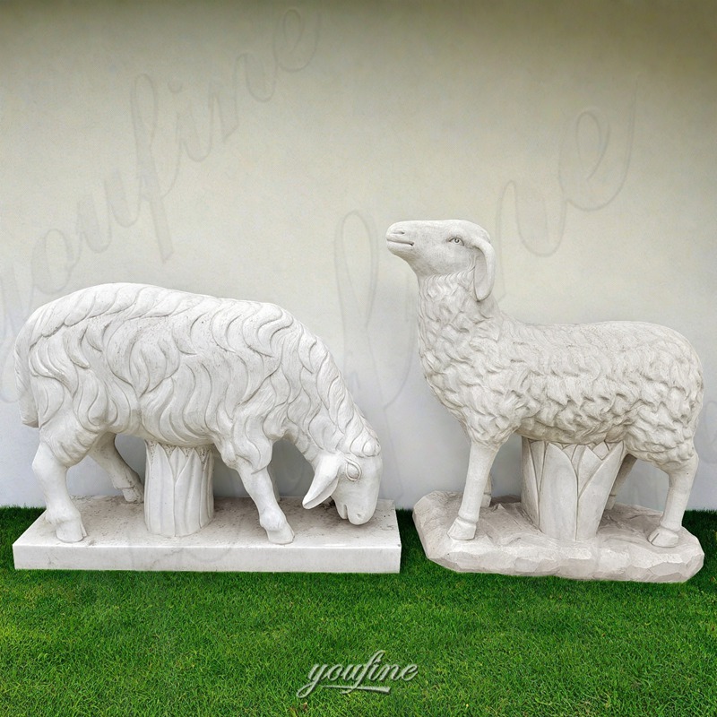 sheep garden sculpture
