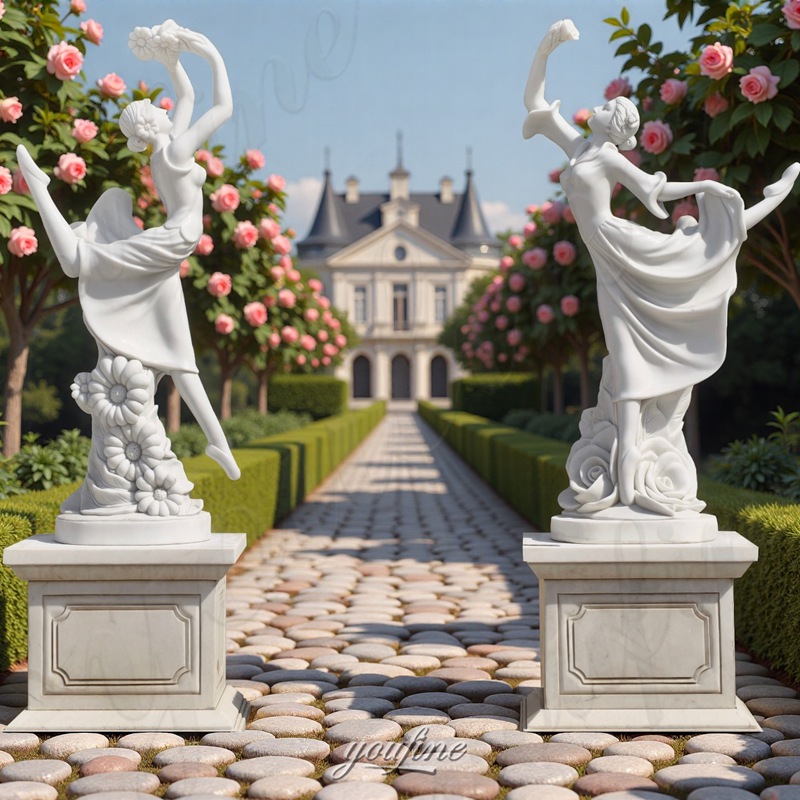 dancing lady sculptures