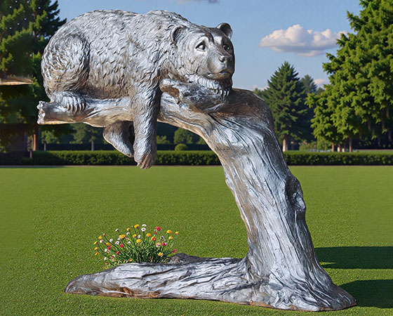 large bear garden sculpture