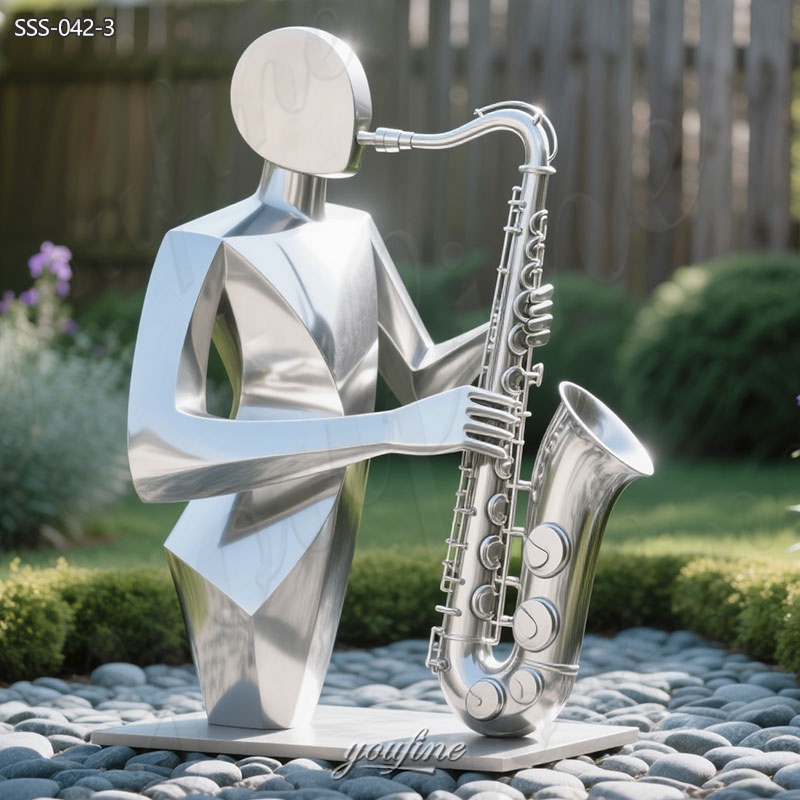 metal musician sculptures