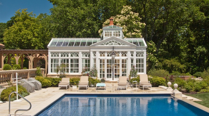 swimming pool conservatory
