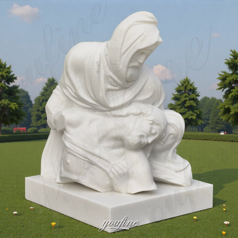 the deposition michelangelo sculpture