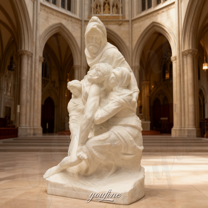 The Deposition sculpture for church