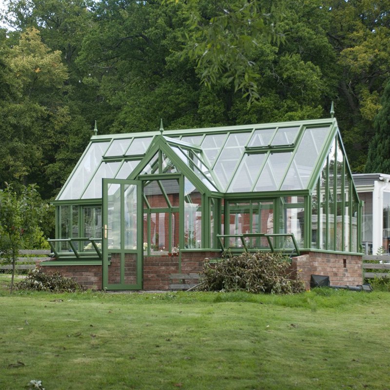 victorian glass greenhouse