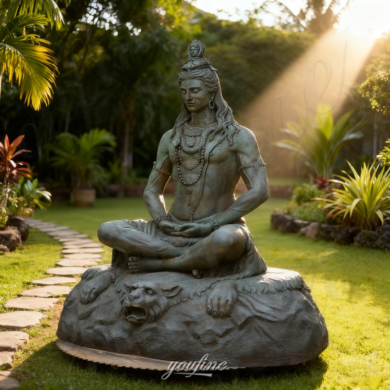 bronze shiva sculpture
