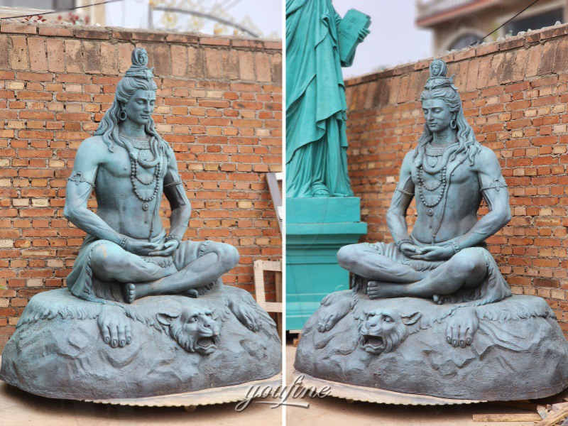 bronze shiva statue in YouFine foundry