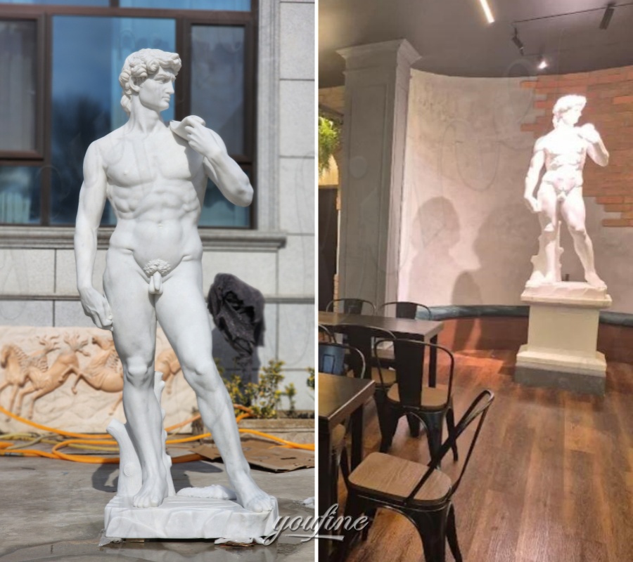 marble David Statue and feedback