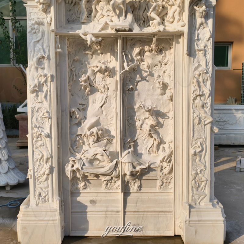 finished the gates of hell rodin