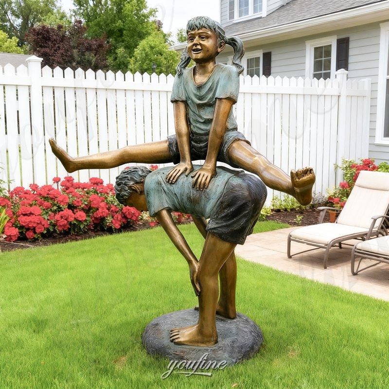 leapfrog statue for garden