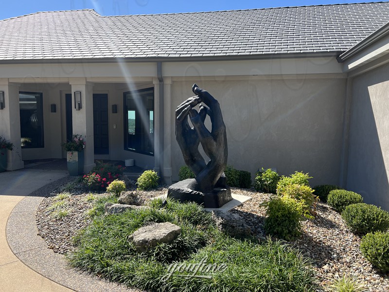 YouFine's Bronze Hand Sculpture Installation Feedback