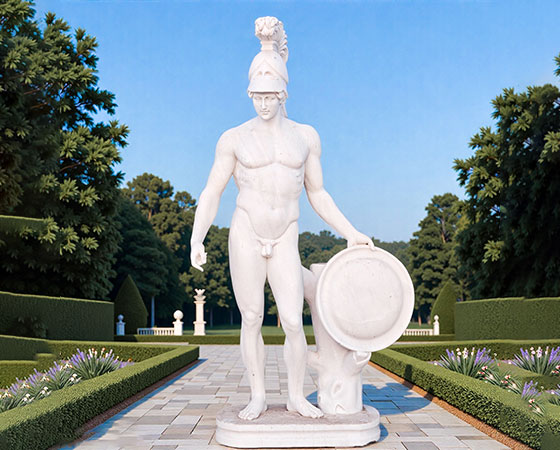 ancient warrior sculpture