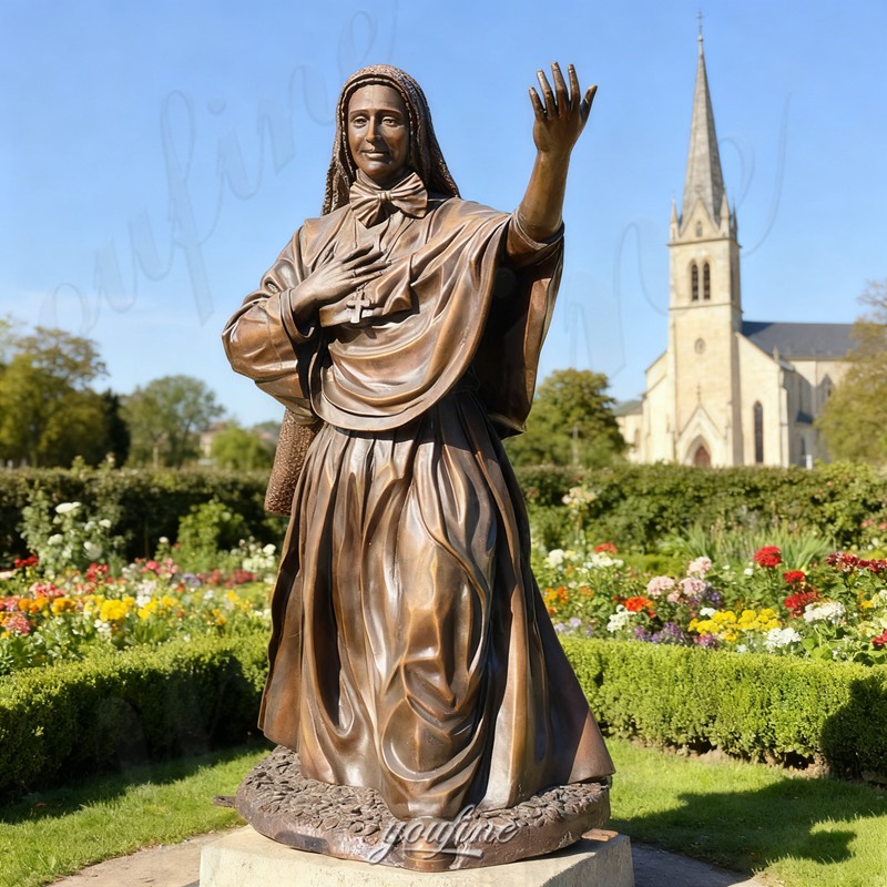bronze Mother Cabrini Statue