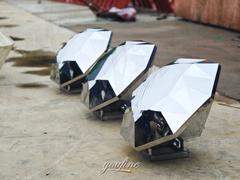 large diamond sculptures