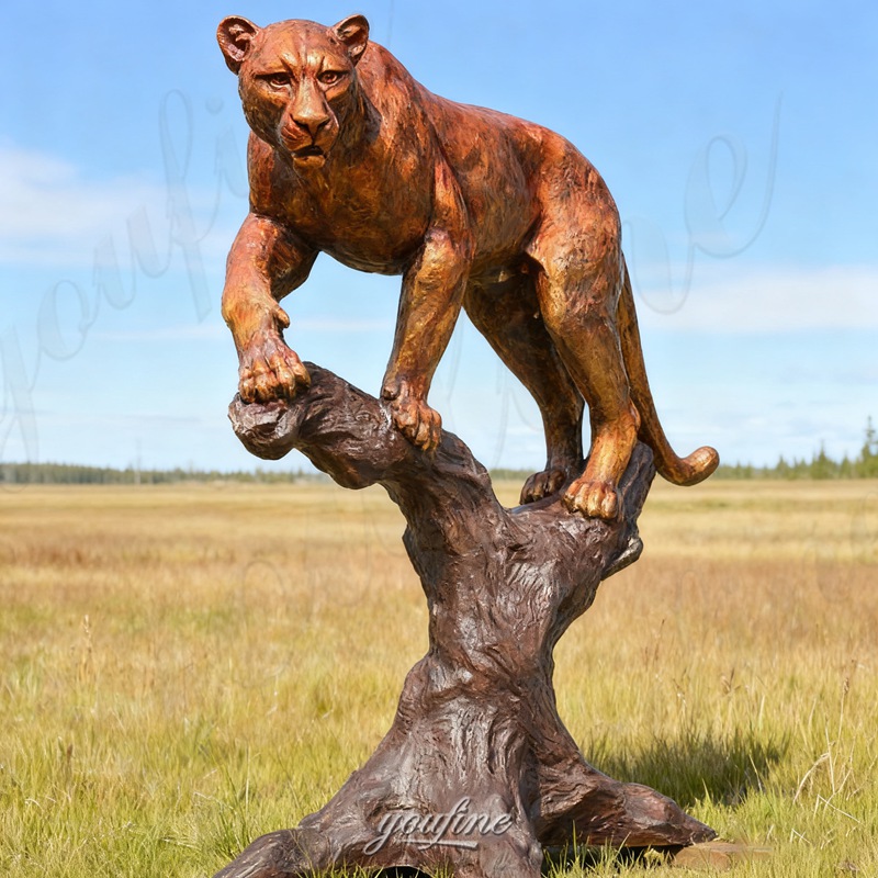 life size puma statue