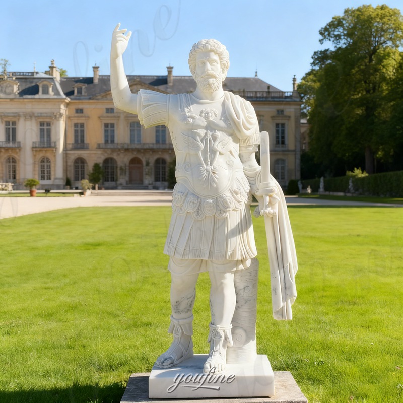 roman warrior sculpture