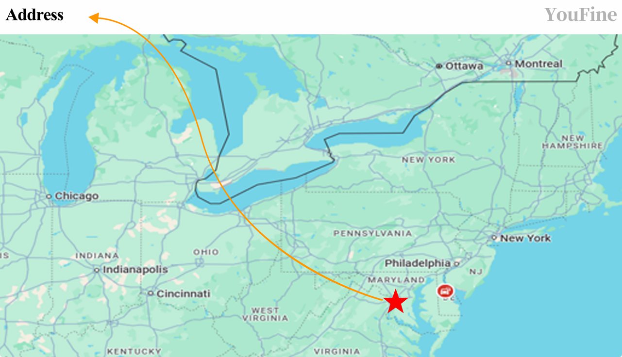 Virginia Famous Family Farms location