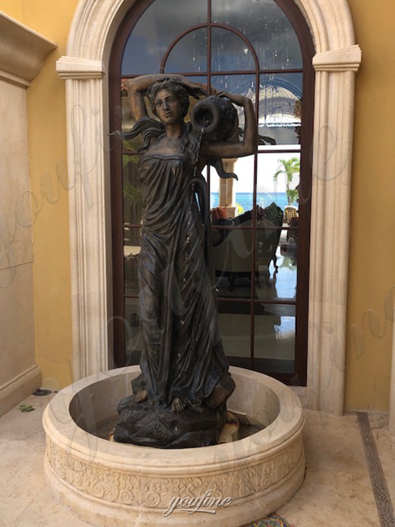 woman bronze fountain feedback