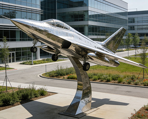 aircraft sculpture