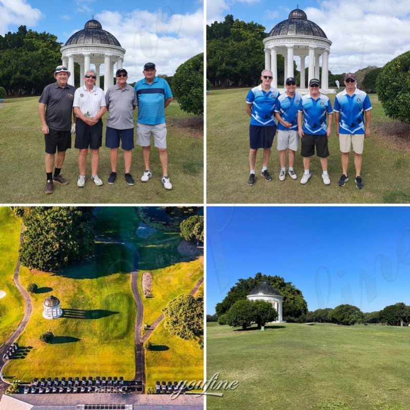 Australia Golf Course Custom Gazebo Feedback