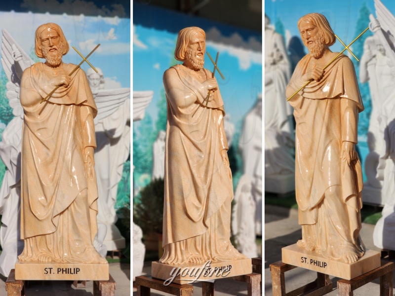 Different Angle of St Philip statue