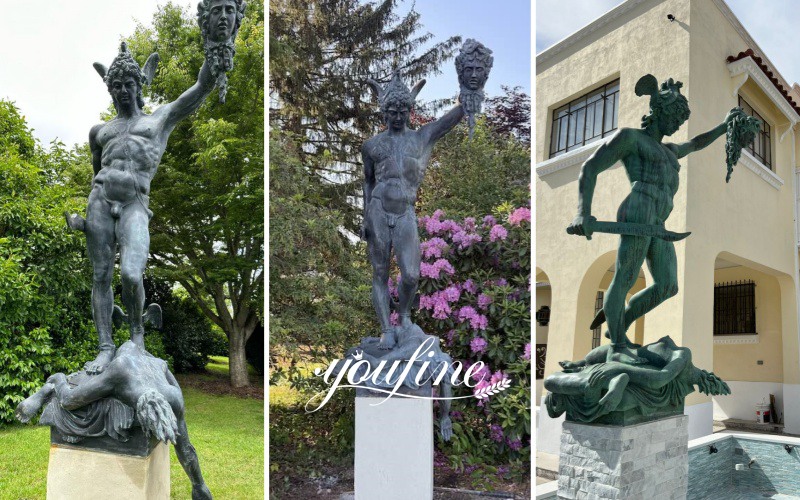 DiFferent Bronze Medusa Perseus Statue Feedback
