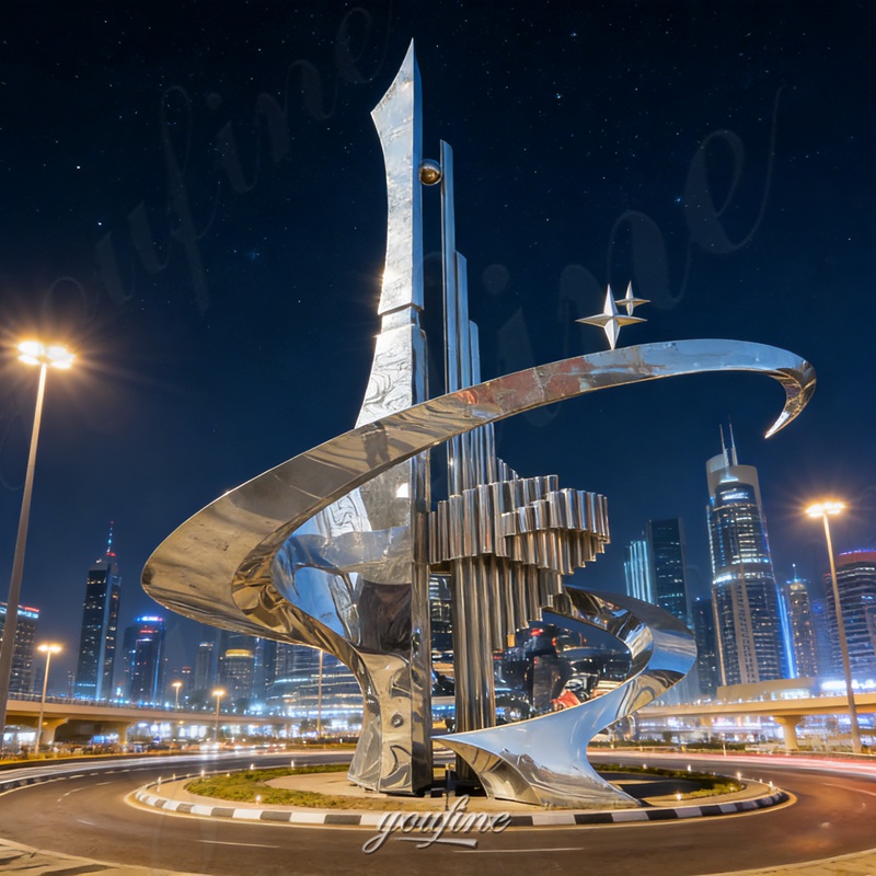 large roundabout sculpture