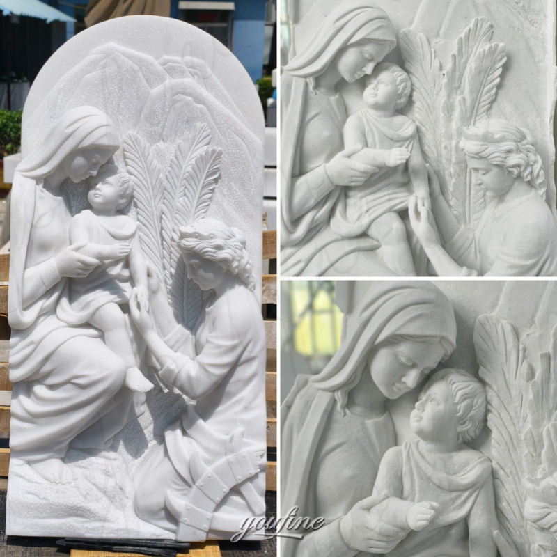 marble relief Details