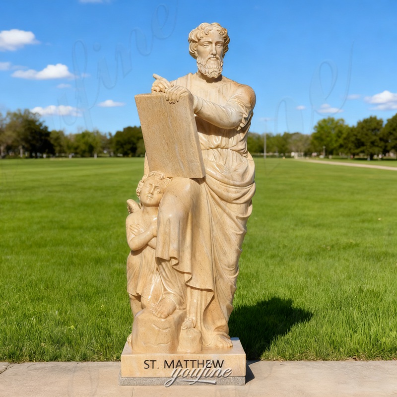 marble St Matthew statue