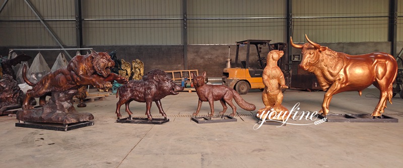 More Wildlife Sculptures in YouFine Foundry
