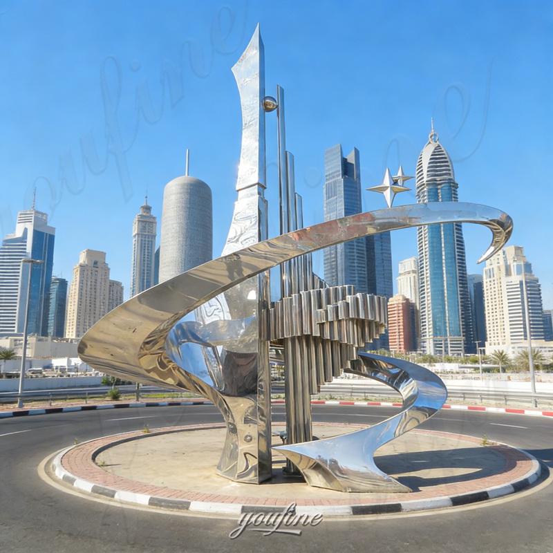 roundabout sculpture