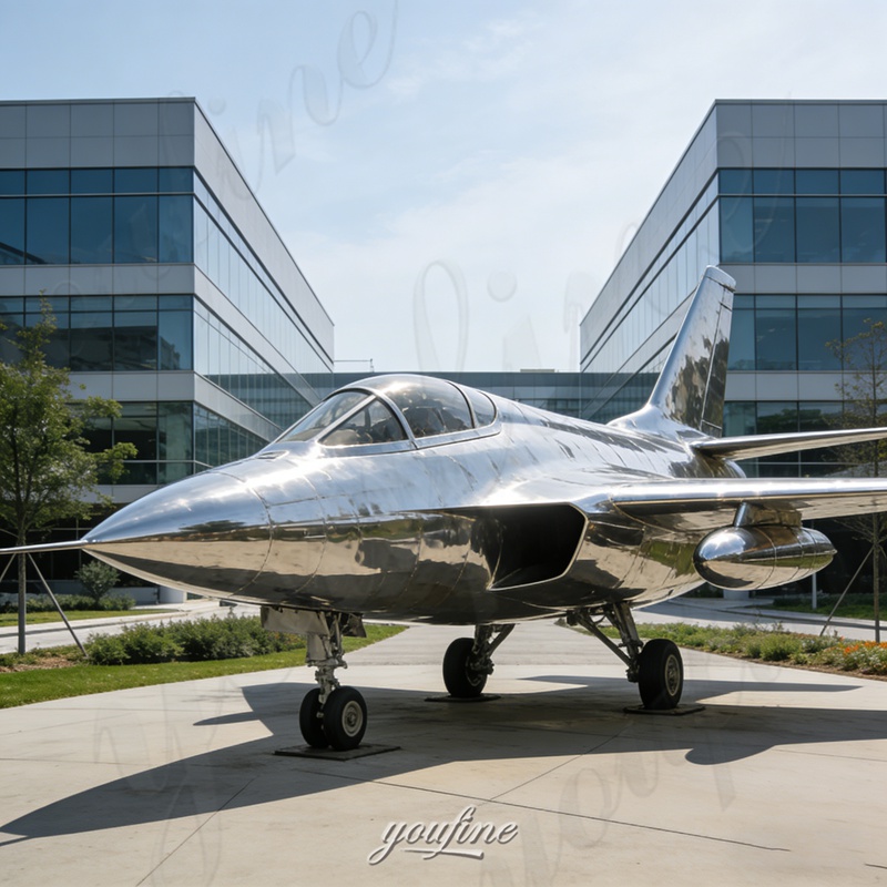 stainless steel aircraft