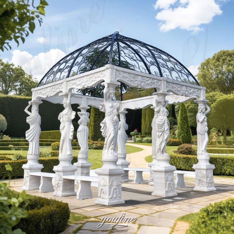stone garden gazebo