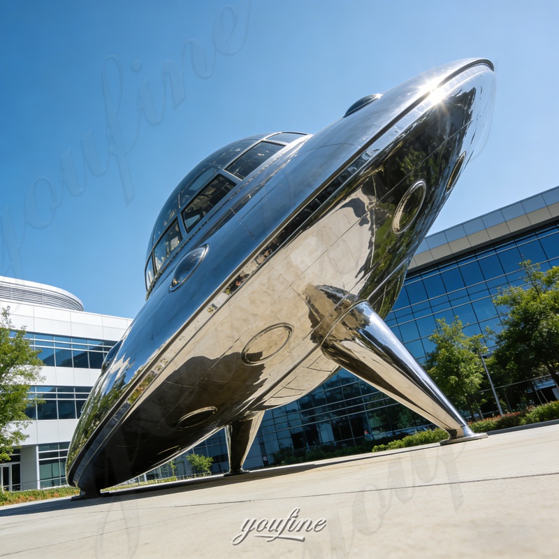 UFO sculpture