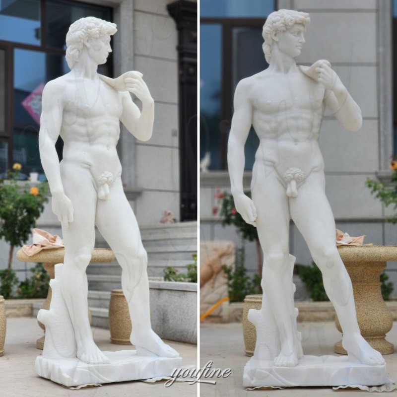 1.95m marble david