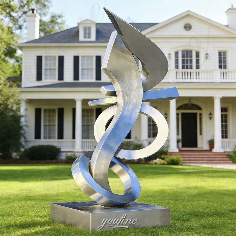 abstract sculpture home decor